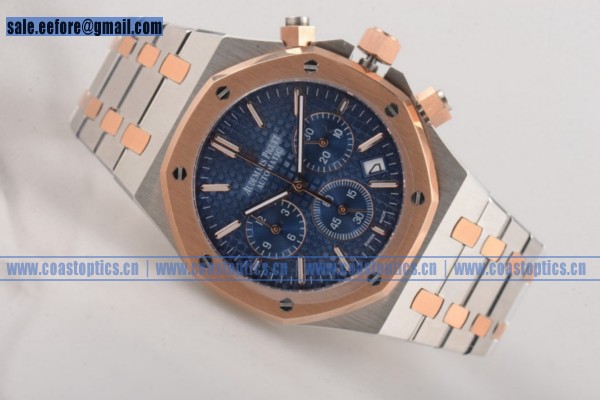 Best Replica Audemars Piguet Royal Oak Watch Two Tone 26320OR.OO.1220OR.04T - Click Image to Close